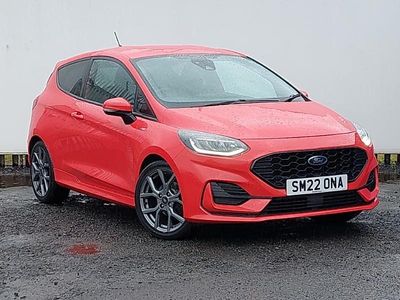 Used Ford Fiesta ST-Line 125 HP (91 kW) 2022 Red Hatchback