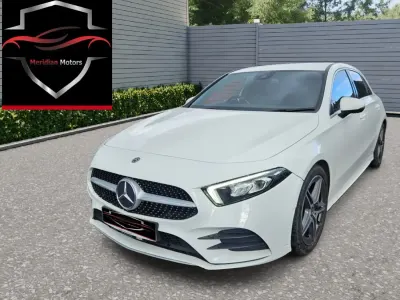 Used Mercedes A190 AMG line 190 HP (139 kW) 2019 White Hatchback
