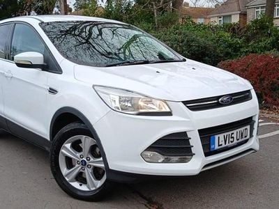 White Used 2015 Ford Kuga Zetec SUV | £5,395 (Fair price)
