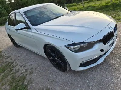 Used BMW 330 Luxury Line 2015 White Sedan