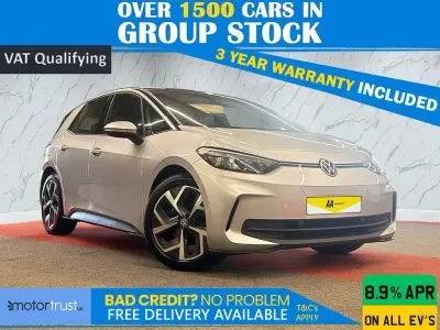Begagnad VW ID.3 Pro 150 kW (204 HK) 2023 Silver Halvkombi