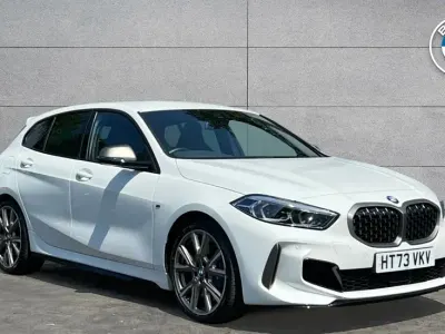Used BMW M135 Comfort Edition 302 HP (222 kW) 2024 White Hatchback