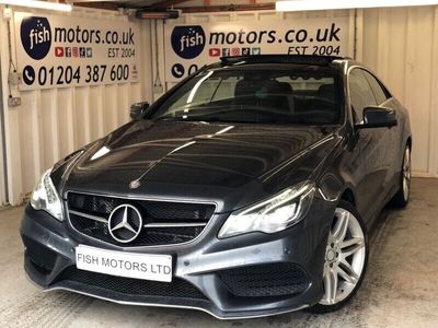 used Mercedes E220 E-Class 2.1D AMG LINE EDITION 2d 174 BHP+PANORAMIC SUNROOF