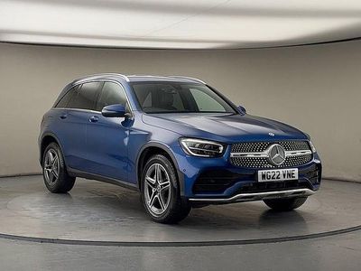Used Mercedes GLC300e AMG line 2022 Spectral blue SUV