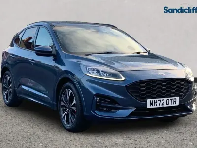 Used Ford Kuga ST-Line X 150 HP (110 kW) 2023 Chrome blue (premium paint) SUV