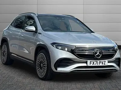 Begagnad Mercedes EQA250 AMG line 139 kW (190 HK) 2021 Silver SUV