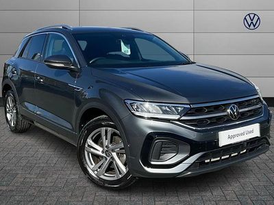 Used VW T-Roc R-line 150 HP (110 kW) 2022 Grey SUV