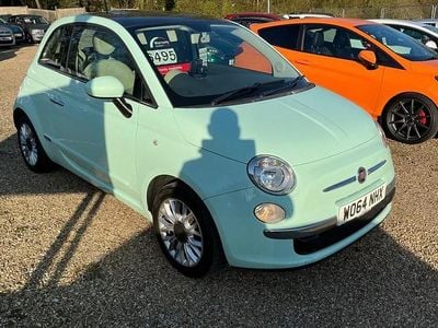 Used Fiat 500 Lounge 69 HP (50 kW) 2015 Green Hatchback