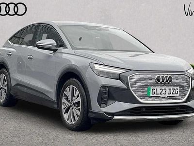 Grey Used 2023 Audi Q4 Sportback e-tron Sport SUV | £31,208 (Good price)