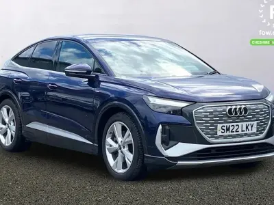 Used Audi Q4 Sportback e-tron