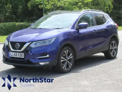 Used Nissan Qashqai N-Connecta 2018 Blue SUV