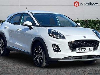 White Used 2022 Ford Puma Titanium Hatchback | £16,049 (Good price)