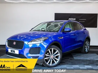 Used Jaguar E-Pace SE 180 HP (132 kW) 2019 Blue SUV