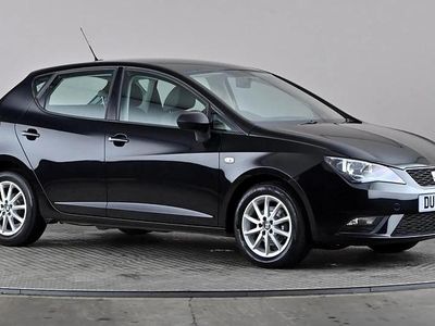 Begagnad Seat Ibiza SE Technology 90 HK (66 kW) 2017 Svart Halvkombi