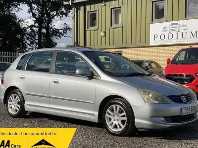 Used Honda Civic Executive 108 HP (79 kW) 2005 Silver Hatchback