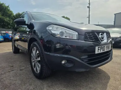Used Nissan Qashqai +2 N-TEC 2010 Black SUV