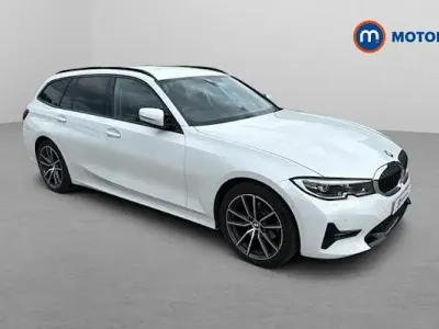 Used BMW 320 Sport Line 184 HP (135 kW) 2020 White Estate