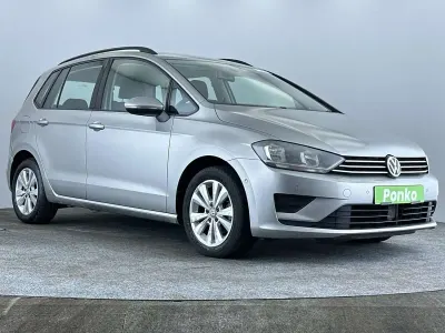 Used VW Golf Sportsvan SE 125 HP (91 kW) 2014 Silver MPV