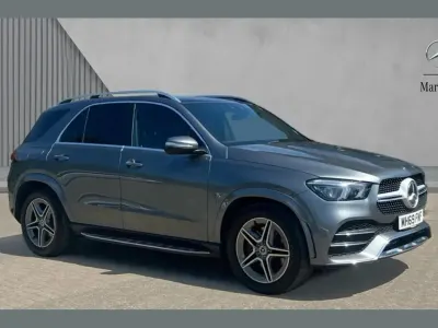 Used Mercedes GLE300 AMG line 245 HP (180 kW) 2019 Selenite grey metallic SUV