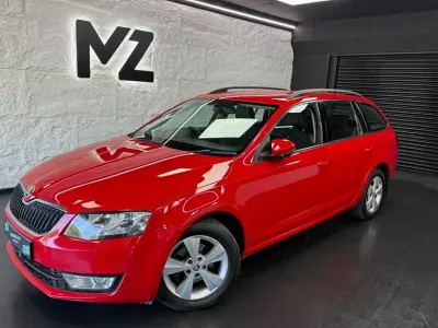 Used Skoda Octavia SE L 110 HP (80 kW) 2016 Red Estate