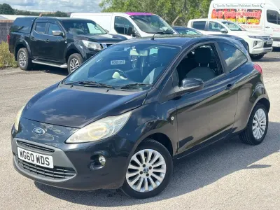 Used Ford Ka Zetec 69 HP (50 kW) 2011 Black Hatchback