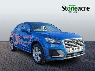 Used Audi Q2 Sport 150 HP (110 kW) 2018 Blue SUV