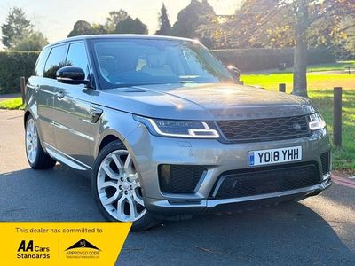 Silver Used 2018 Land Rover Range Rover Sport HSE Dynamic SUV | £21,895 (Fair price)