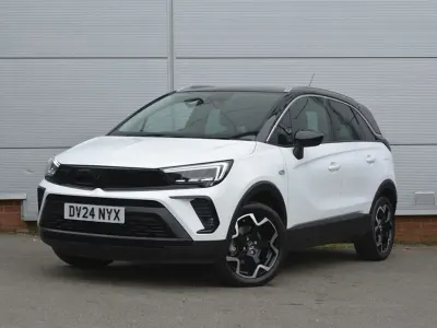 Used Vauxhall Crossland Ultimate 130 HP (95 kW) 2024 White SUV