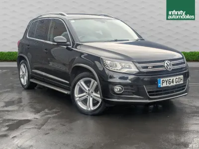 Second-hand VW Tiguan R-line 2014 Negru SUV