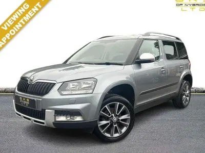 Used Skoda Yeti SE Drive 110 HP (80 kW) 2017 Grey SUV