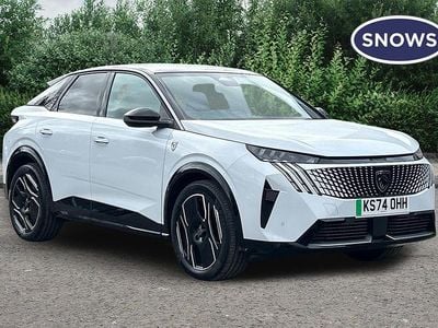 Used Peugeot e-3008 GT 156 kW (213 HP) 2024 White SUV