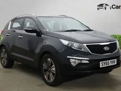 Used Kia Sportage 114 HP (83 kW) 2015 Black SUV