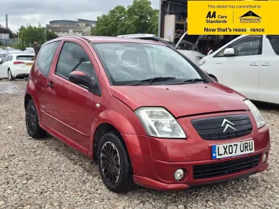 Used Citroën C2 Furio 59 HP (43 kW) 2007 Red Hatchback