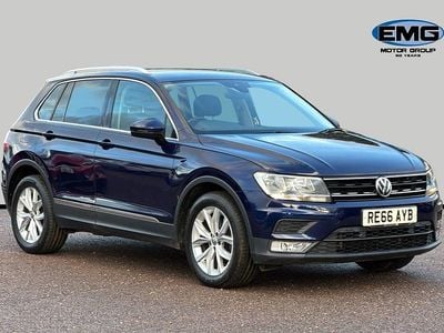 Blue Used 2016 VW Tiguan SE SUV | £14,795 (Fair price)
