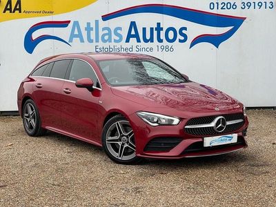 Red Used 2022 Mercedes CLA200 Shooting Brake AMG line Estate | £23,750 (Expensive)