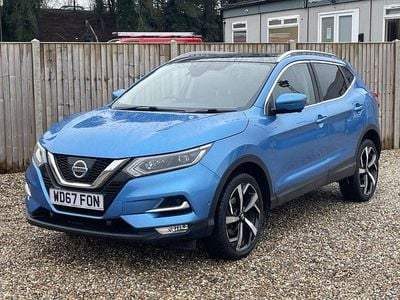 Blue Used 2018 Nissan Qashqai Tekna SUV | £7,900 (Good price)