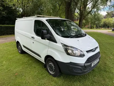 Used Ford Transit Custom 100 HP (73 kW) 2014 White Van