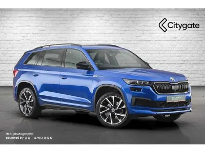 Używany Skoda Kodiaq SportLine 196 KM (144 kW) 2023 Niebieski SUV
