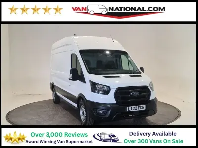 Used Ford Transit 130 HP (95 kW) 2022 White Van