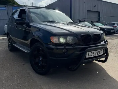 Used BMW X5 Sport Line 286 HP (210 kW) 2002 Black SUV