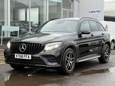 Used Mercedes GLC250 AMG line 204 HP (150 kW) 2019 Black SUV