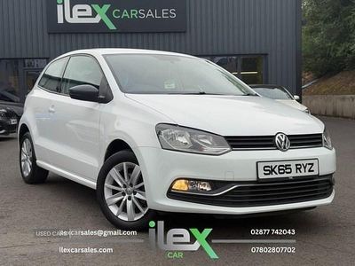 White Used 2015 VW Polo SE Hatchback | £7,250 (Fair price)