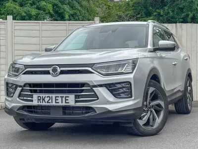 Used SsangYong Korando 136 HP (100 kW) 2021 Silver SUV