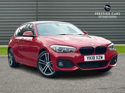 Used BMW 118 Efficient Dynamics 150 HP (110 kW) 2018 Red Hatchback
