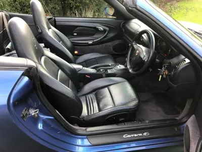 Used Porsche 911 Carrera 4S Cabriolet 2004 Cobalt blue Cabriolet