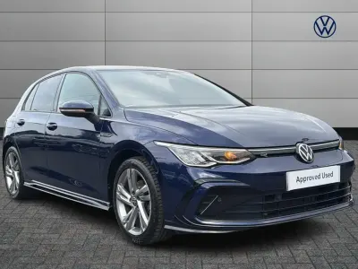 Used VW Golf VIII R-line 147 HP (108 kW) 2023 Blue Hatchback