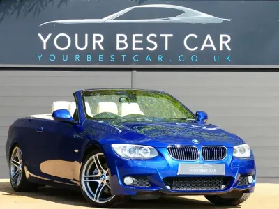 Usado BMW 325 Cabriolet M Sport 2013 Azul Descapotable