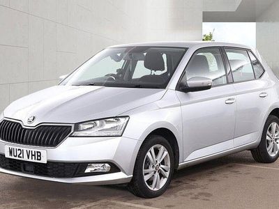 Used Skoda Fabia SE 95 HP (69 kW) 2021 Silver Hatchback