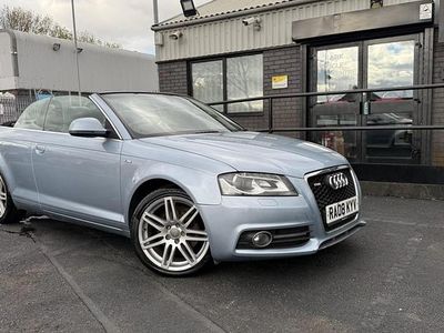 Blue Used 2008 Audi A3 Cabriolet S-Line Cabriolet | £2,995 (Fair price)