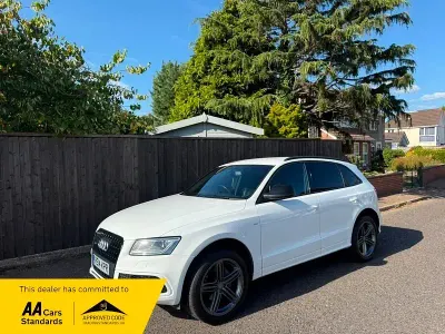 Used Audi Q5 S-Line 2014 White SUV